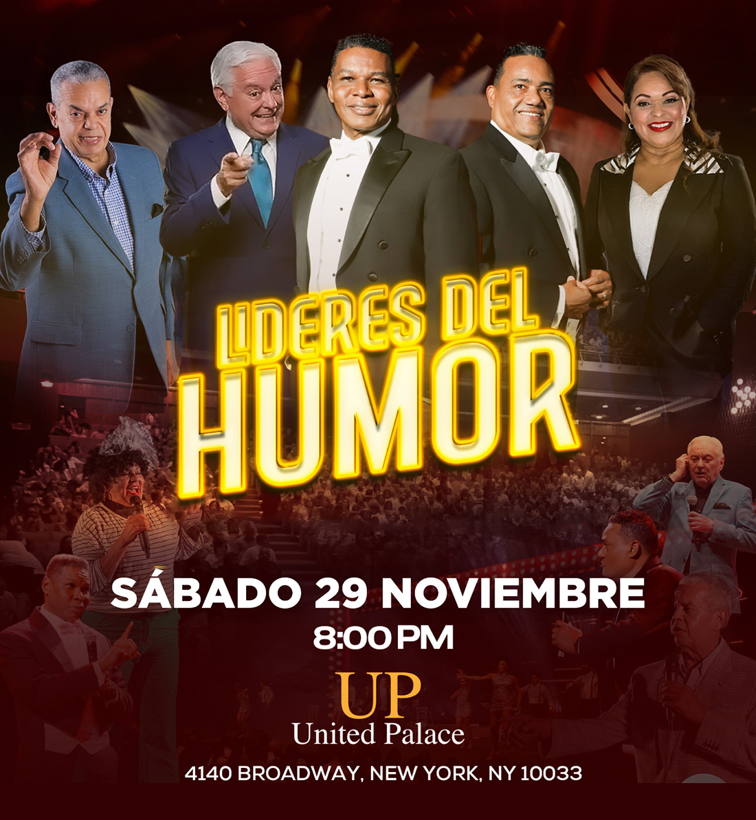 Raymond & Miguel, Cuquin Victoria, Felipe Polanco “ Boruga”, & Nany Peña.