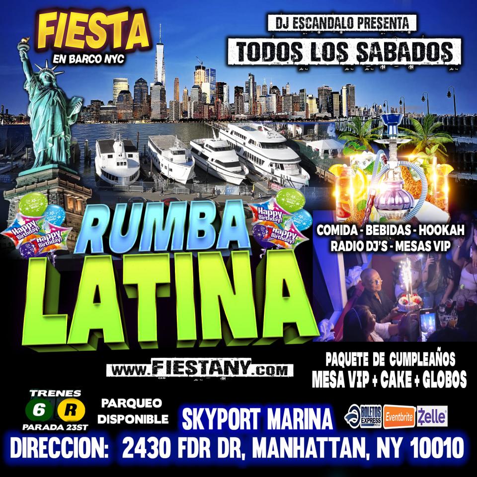 Fiesta En Barco - Manhattan New York - Cupo Limitado