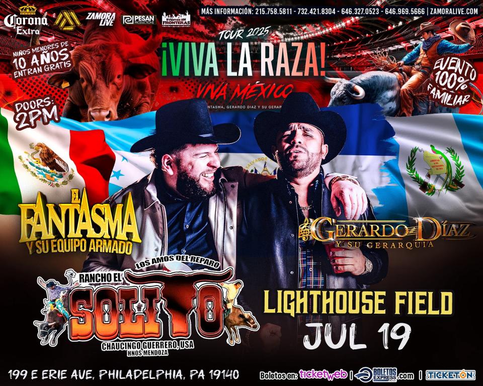 EL FANTASMA Y GERARDO DÍAZ & SU GERARQUIA EN LIGHTHOUSE FIELD