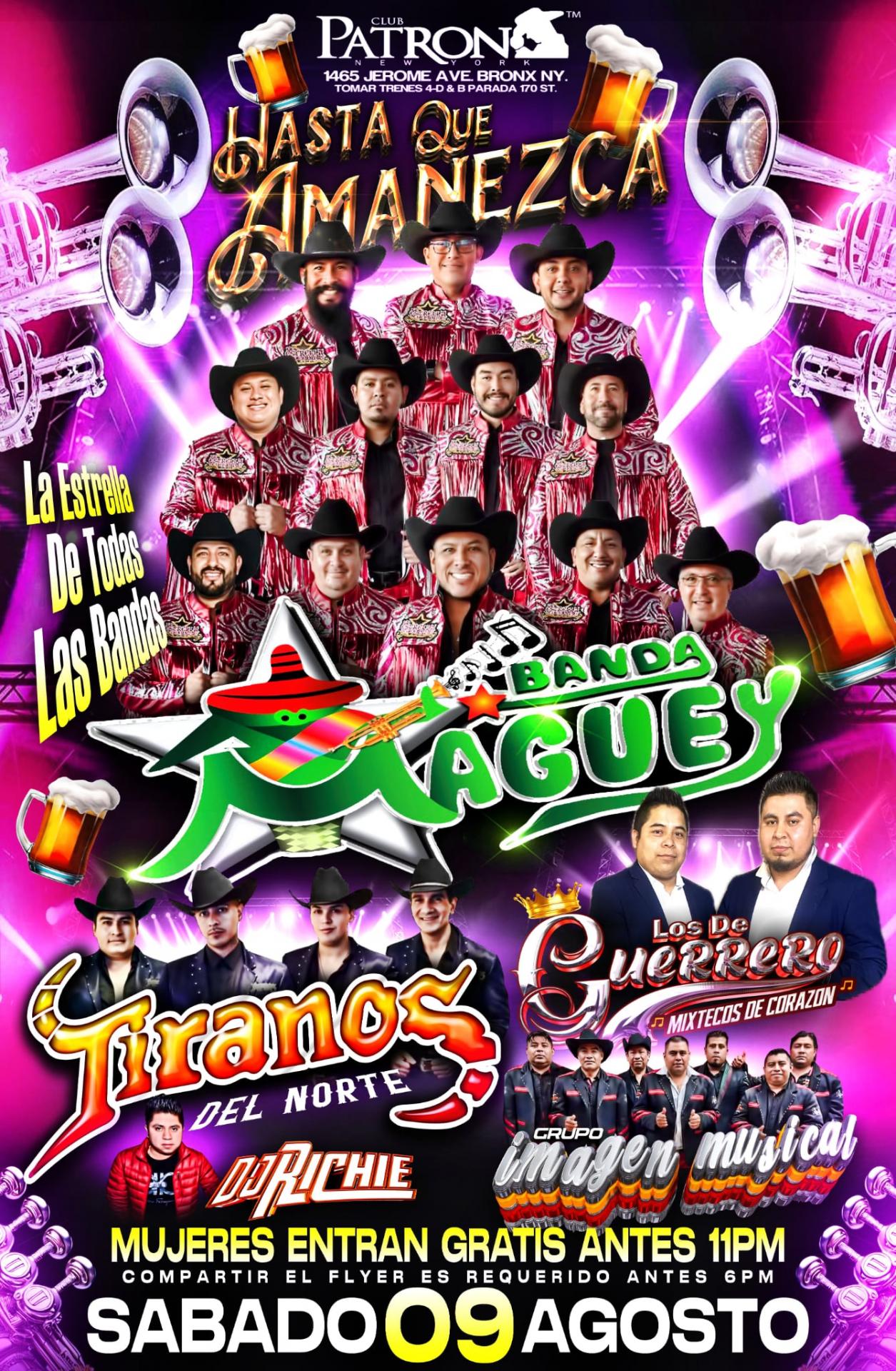 BANDA MAGUEY | TIRANOS DEL NORTE | LOS DE GUERRERO & GRUPO IMAGEN MUSICAL