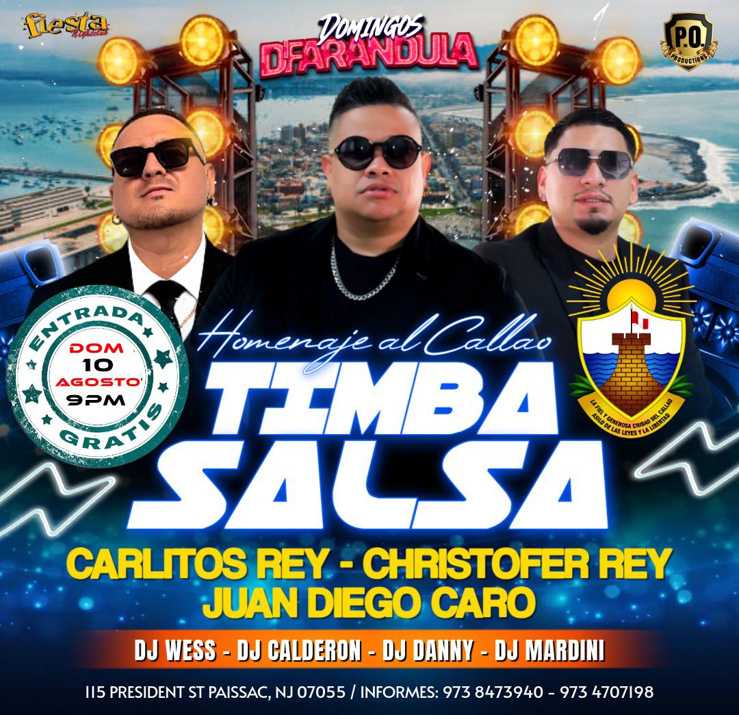 CARLITOS REY, CHRISTOFER REY, JUAN DIEGO CARO